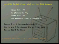 GP2X TV-Out Fixer 0.3b